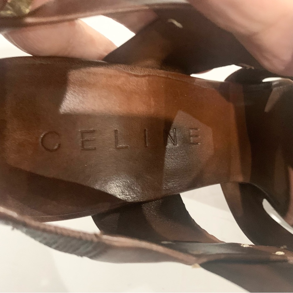 Authentic Vintage Celine Sandals - Picture 4 of 16
